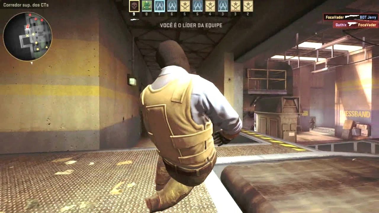 COMO NÂO JOGAR CSGO!! 2 Counter Strike Global Offensive, Gameplay em