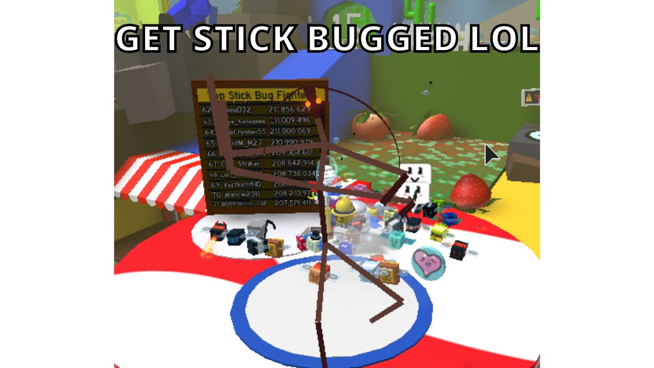 I stick bugged everyone in the server (stick bug meme) ROBLOX YouTube