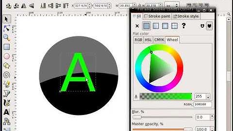heathenX Inkscape Tutorials: episode 007 - Creating a simple highlight on a circle