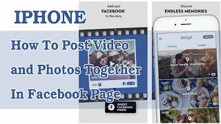 iphone How To Post Video and Photos Together In Facebook Page screenshot 5