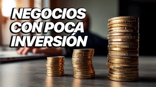 5 Ideas de Negocio Rentables Con Poca Inversion