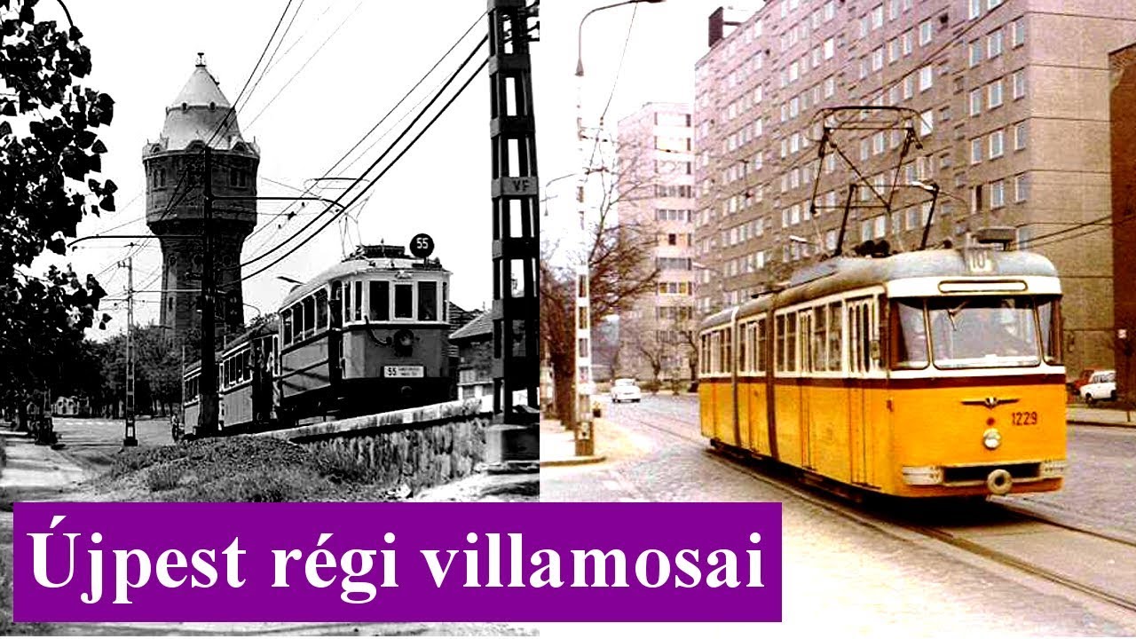Régi villamosok - Az újpesti villamosközlekedés múltja