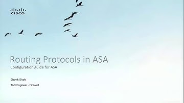 Configuring BGP on Cisco ASA