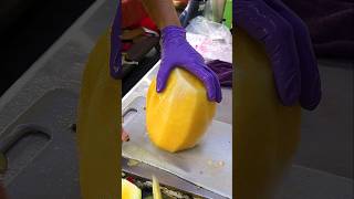 신기한 대만 샛노란 망고수박 자르기 - Amazing Taiwan Bright Yellow Mango Watermelon Cutting