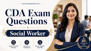 Cda Exam Questions For Social Worker | Dubai Community Development Authority Exam Preparation