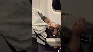 Amari’s First Plane Ride Went Like This. #baby #viral #cute #viralbaby #8monthsold