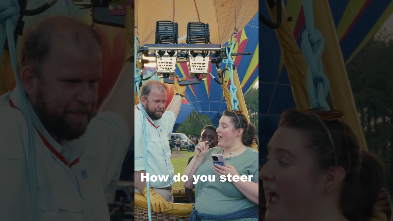 Как управлять воздушным шаром «Саншайн»?