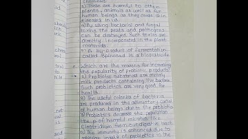 Class 10th Science Part 2 Chapter 7. Introduction to Microbiology Exercise Q. 1,3,5,7