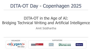DITA-OT in the Age of AI: Bridging Technical Writing and Artificial Intelligence