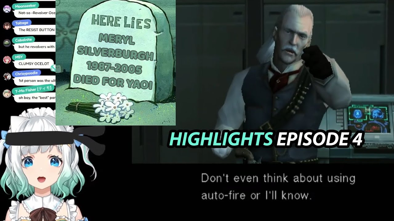 Mint Fantôme plays Metal Gear Solid: The Twin Snakes (Highlights EP4) 【Maid Mint Fantome】