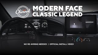 92-96 OBS Ford Cluster Face FULL INSTALL
