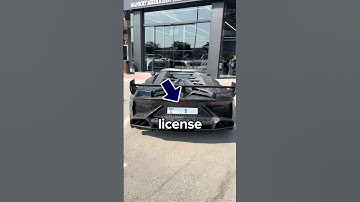 How do License Plates Actually Work? 😳 #cars