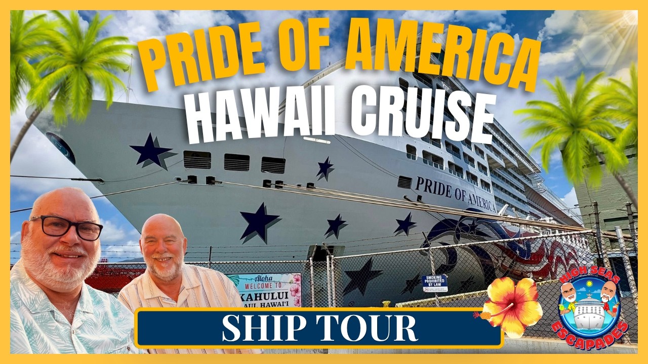 ⁣Pride of America Ship Tour 🌺 | NCL Hawaii Cruise