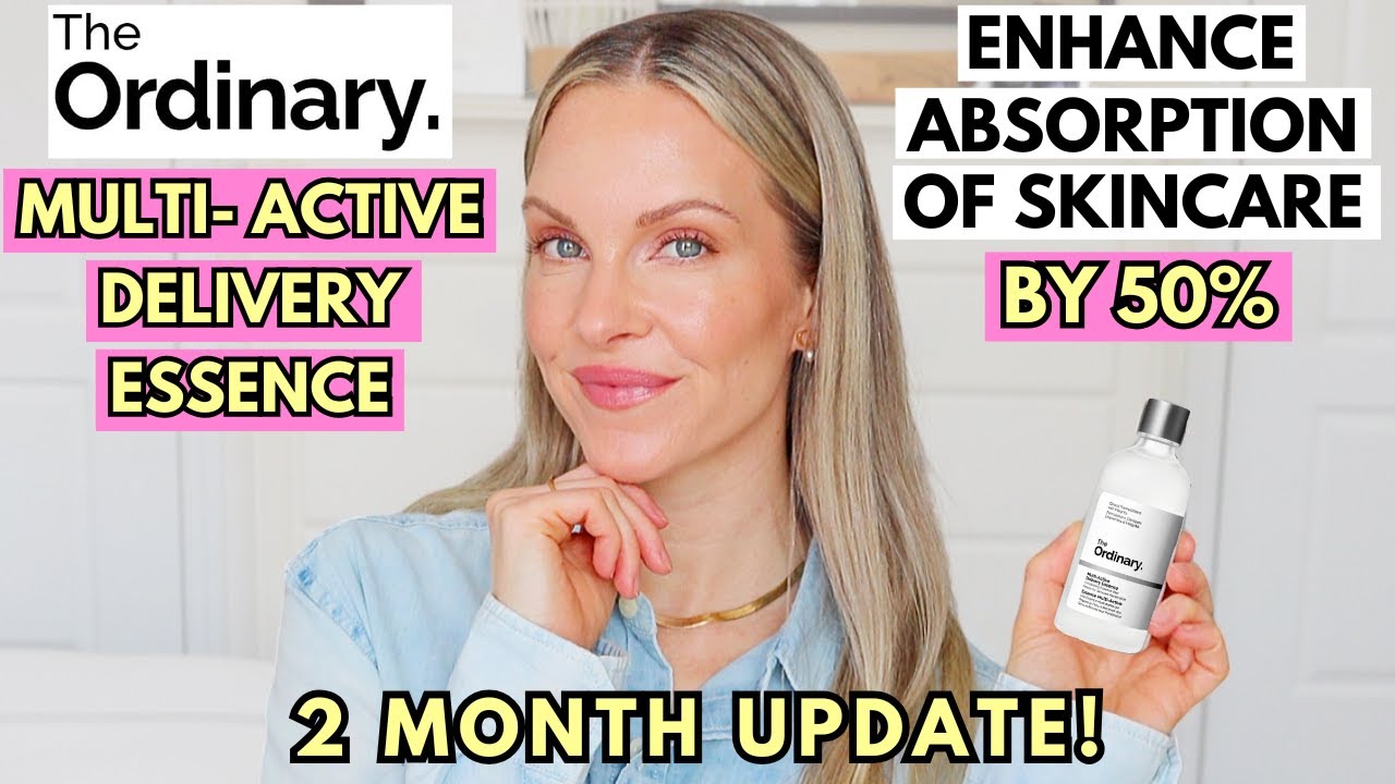 2 MONTH UPDATE! I TESTED THE ORDINARY MULTI-ACTIVE DELIVERY ESSENCE AND ...