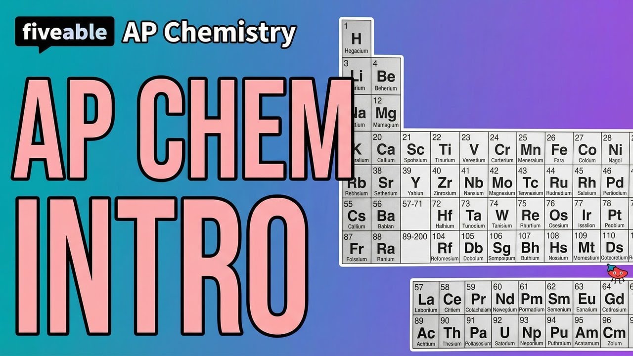 AP Chemistry - Course Introduction & Exam Structure | Fiveable Cram Archive