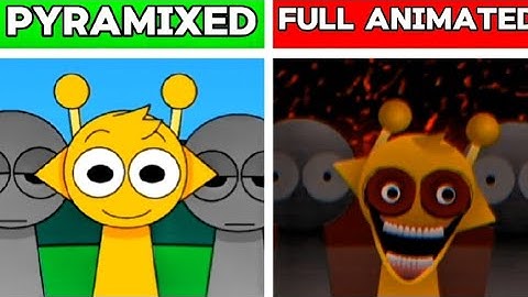 Incredibox Sprunki Pyramixed But Animated New Version - Normal VS Horror Versions!