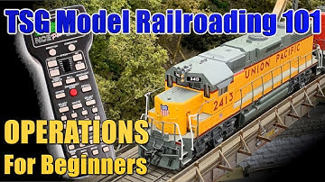 Model Railroading 101 Model Railroad Operations for Beginners MR101