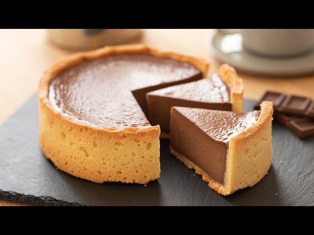 濃厚ベイクドチョコレートチーズタルトの作り方 Baked Chocolate Cheese Tart｜HidaMari Cooking