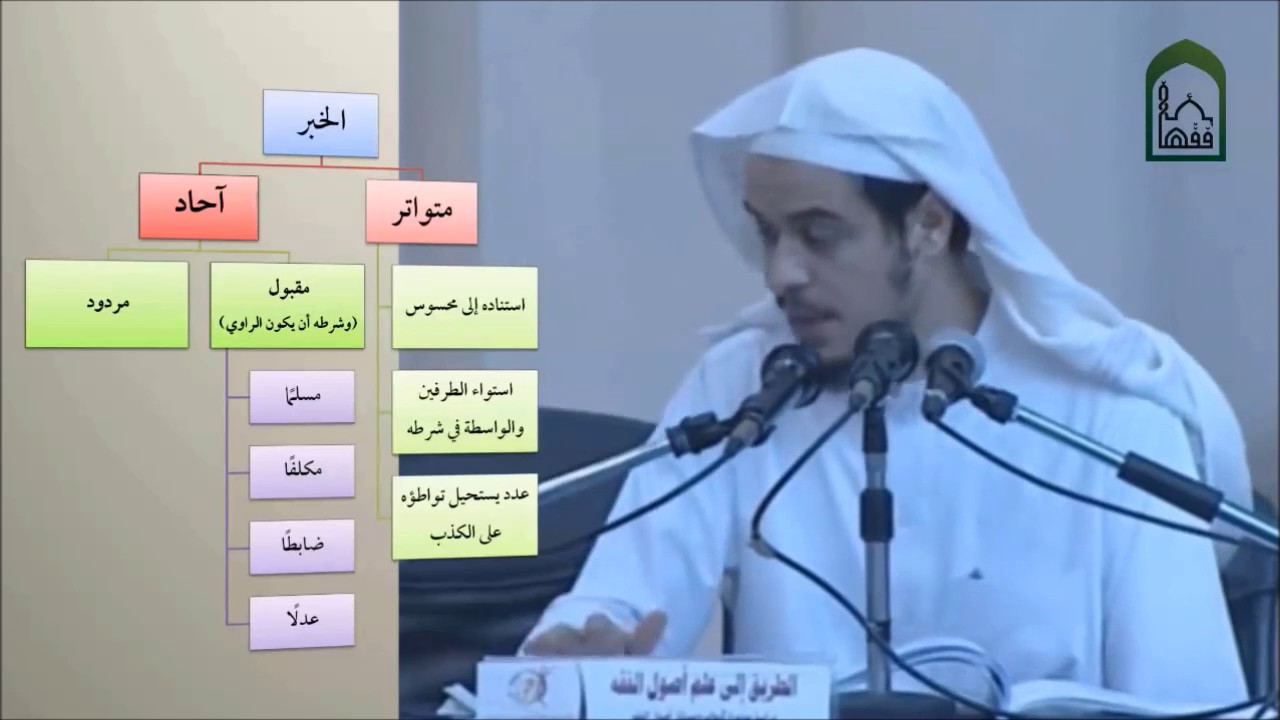 أصول10 الخبر- عامر بهجت - التأهيل الفقهي