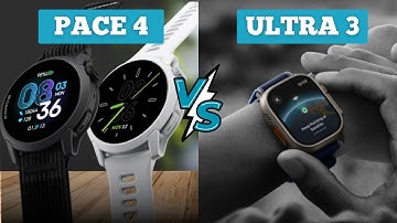 COROS Pace 4 vs Apple Watch Ultra 3