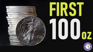 Your FIRST 100 Ounces of SILVER | Stacking Silver w/ rAgtAg Stacking