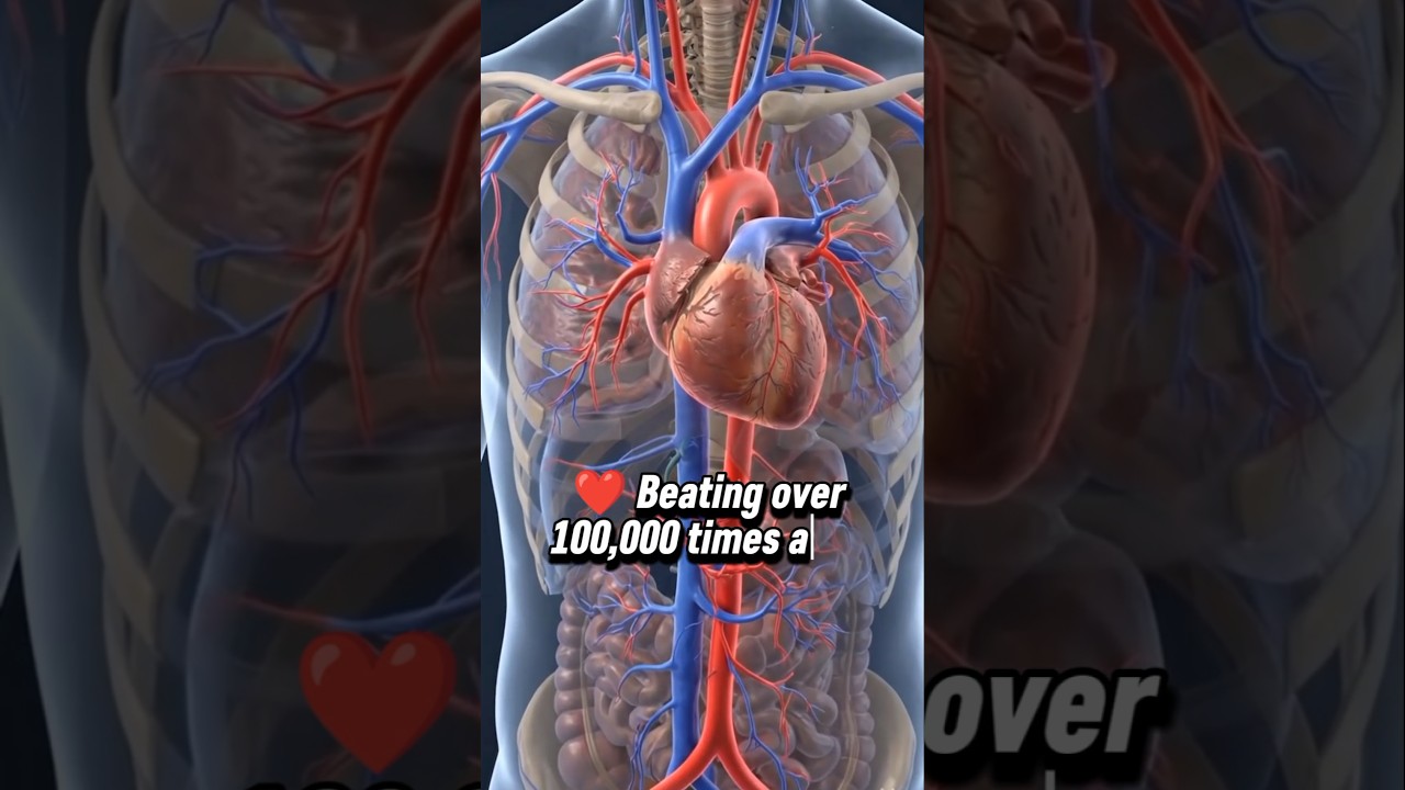 The Engine of Life❤ | Human Heart in Motion #circulatorysystem #heart #hearthealth #bloodcirculation