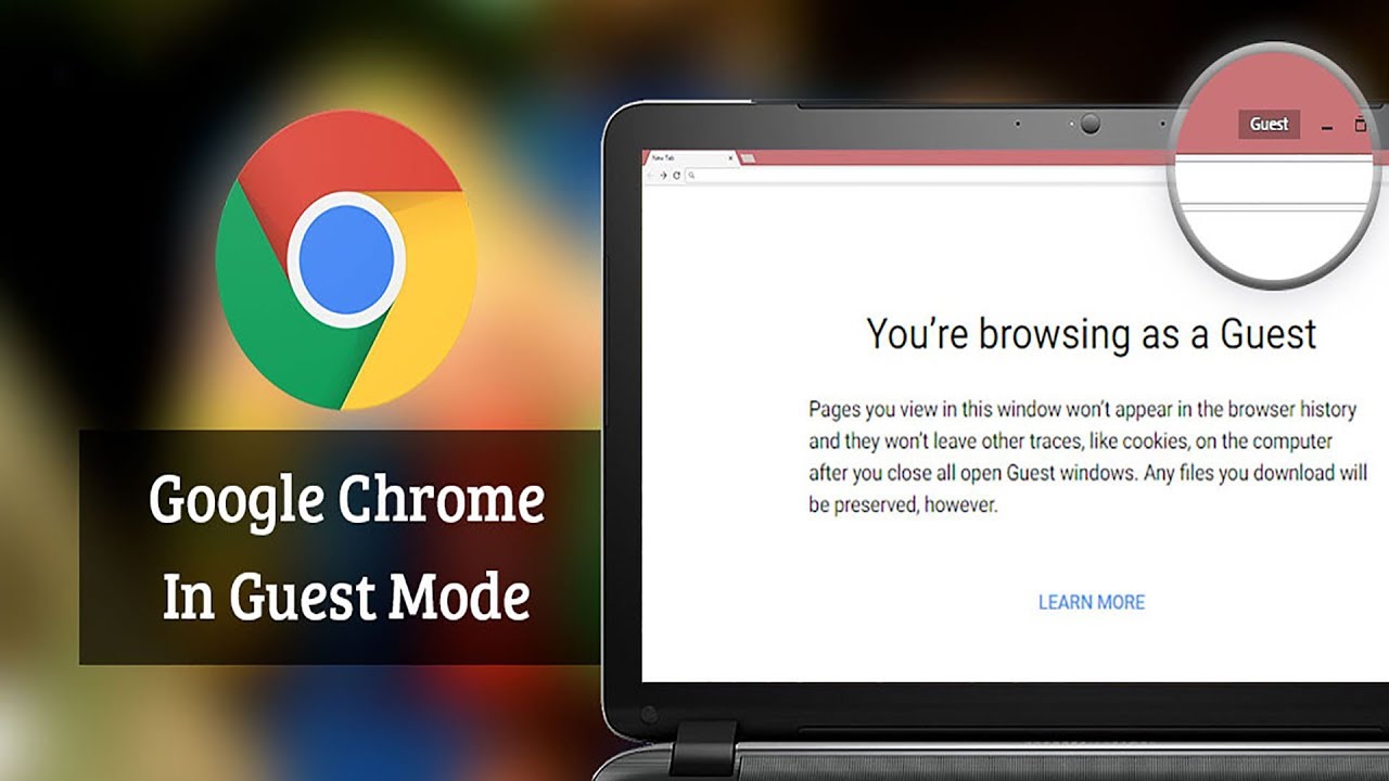 google chrome sign in as guest