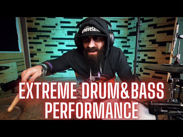 BADDADAN - CHASEu0026STATUS | EXTREME DRUM AND BASS COVER. class=
