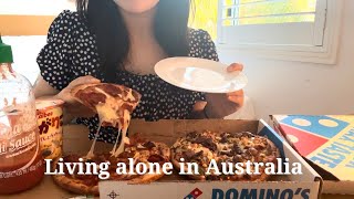 호주사는 20살 집순이 살림 이야기소불고기, 도미노피자, 당근 수제비, 반찬만들기, 양배추 부침 vlog
