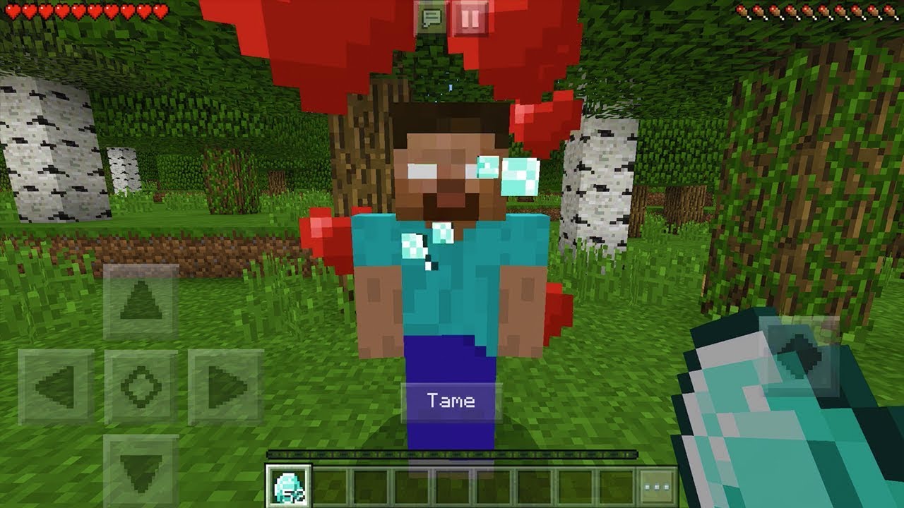 How To Make A Friendly Herobrine In Minecraft Pocket Edition
