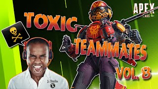 Toxic Teammates Vol. 8 (Noob Gets Abusive, So I Make a Music Video from his Gamechat) - Apex Legends