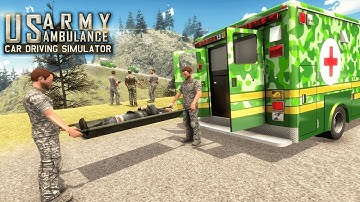 Army Ambulance Driving Rescue Operation Simulator 2020 - Soldier Driver Simulator - Android Gameplay