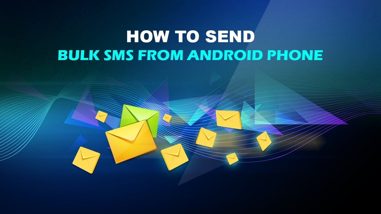 How To Send Bulk SMS From Multiple Android Phones - YouTube