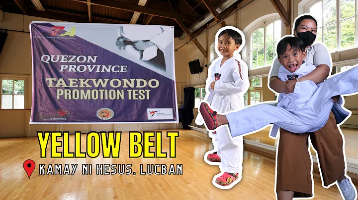 Laurence's Yellow Belt Promotion | Jolyssa Francisco