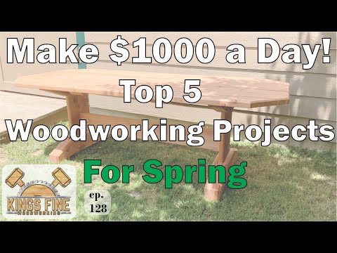 Highest Money-Making Woodworking Projects of all Time