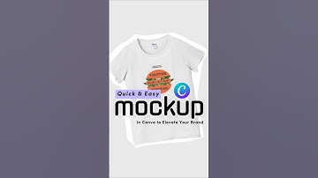 Quick & Easy Mockups in Canva—Transform Your T-shirt Designs!