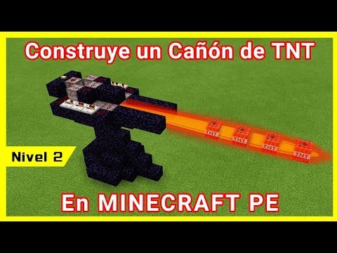 Video: Cómo Hacer Una Pistola TNT En Minecraft