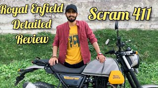 Royal Enfield Himalayan SCRAM 411 Detailed Review | Scram 411 Price | All Colors | New Features