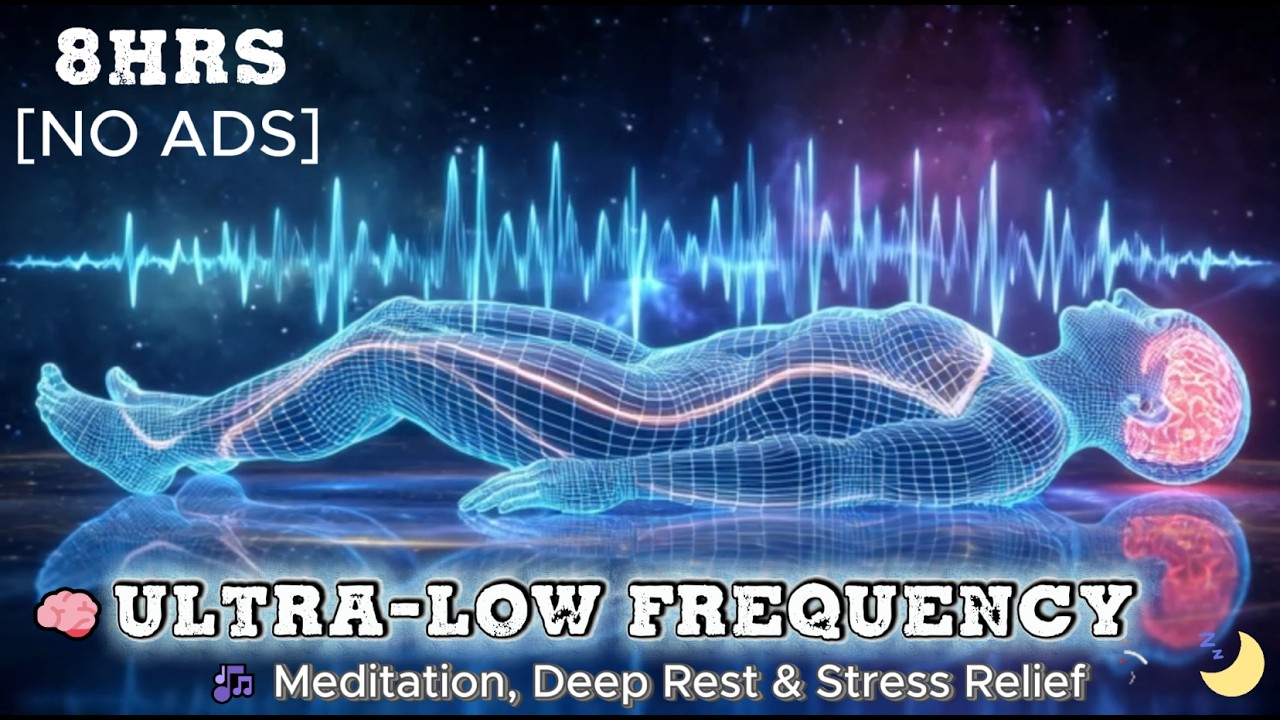 🧠🎶Ultra-Low Frequency For Deep Sleep | 😴 Meditation Deep Rest & Insomnia Relief