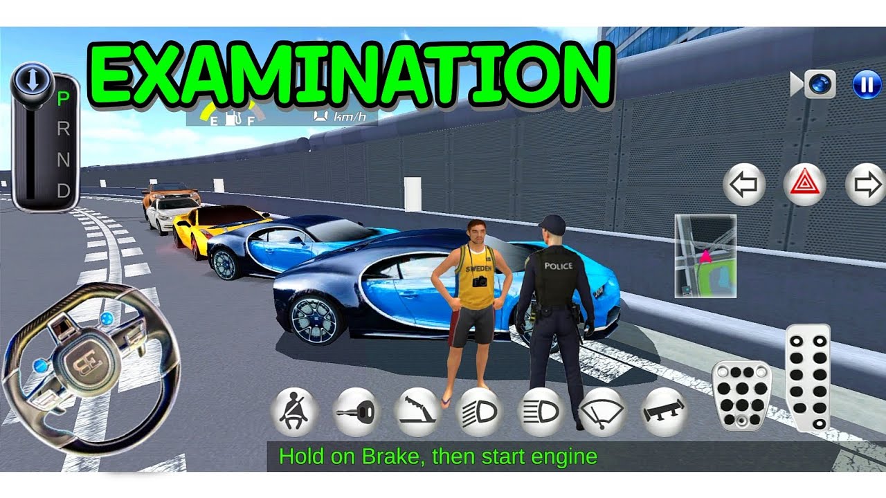 😀Examination - 3D Driving Class - Android Gameplay - YouTube