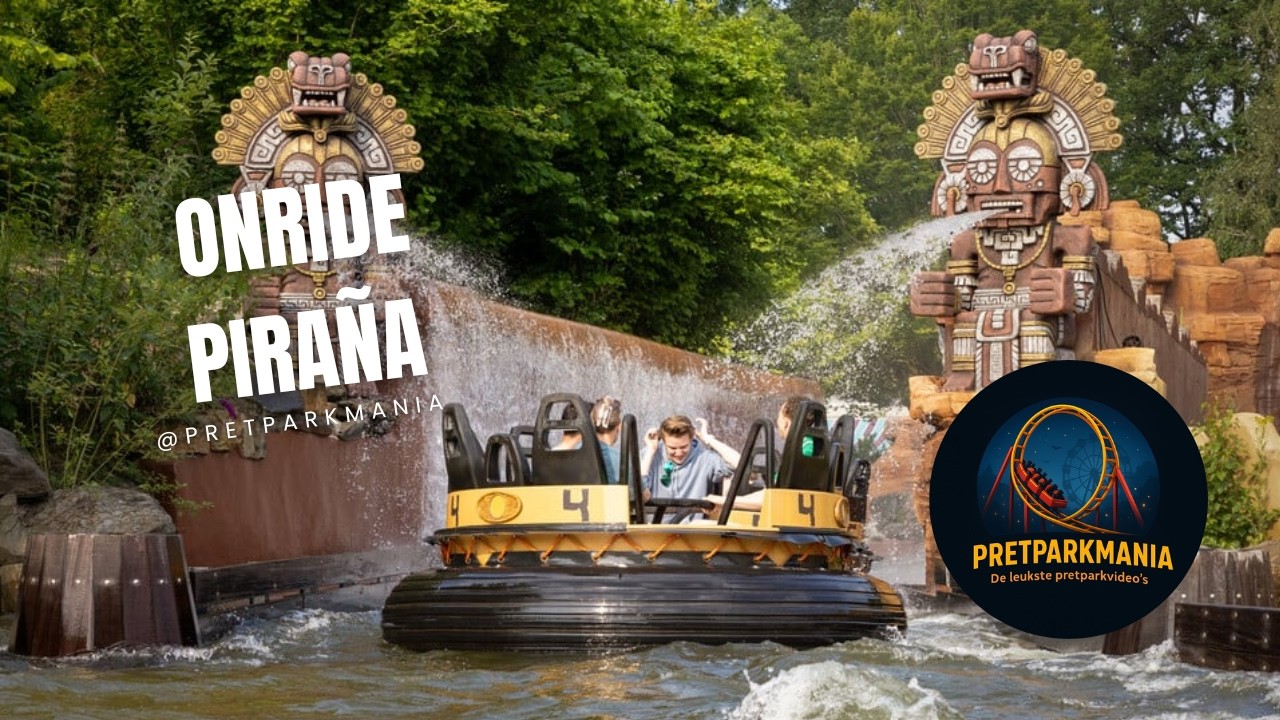 Piraña onride Efteling 🌊