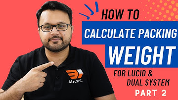 How to Calculate Actual Packing Weight for EPR (Lucid) in Germany