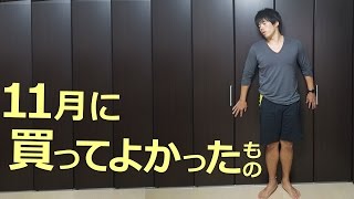 高額商品いっぱい！11月に買った良かったもの！