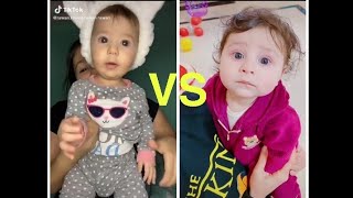 تحدي مين أحلي ميوزكلي أيلا  ( أخت روان وريان ) VS  أيلين  ( بنت أحمد حسن وزينب ) 