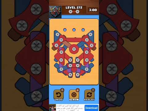 Nuts X Bolts and Screw Puzzle Level 272