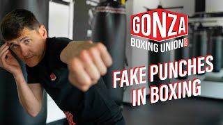 Boxing combos after fake punch