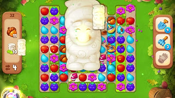 Gardenscapes Level 32 [No Boosters]