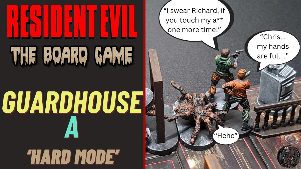 Resident Evil: The Board Game - 'Guardhouse A' Hard Mode 