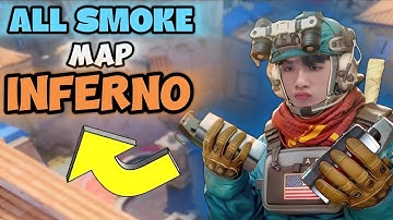 (CS2 Hướng dẫn #3) Cách ném tất cả SMOKE map INFERNO cho anh em Newbie