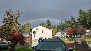 Double Rainbow, Nov 2022 by Albert Does It All 117 views 1 year ago 2 minutes, 7 seconds